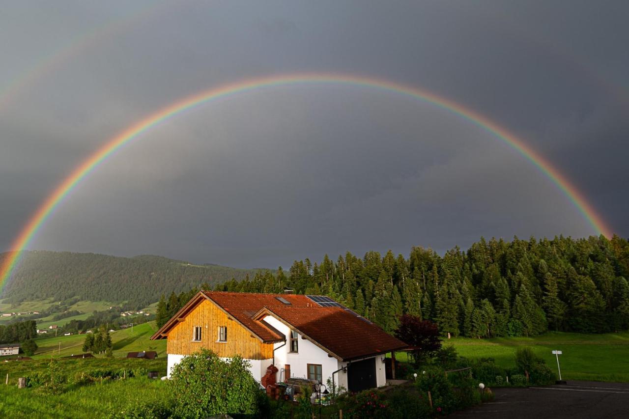 Ferienwohnungen Pension Sonnblick Крумбах Екстериор снимка