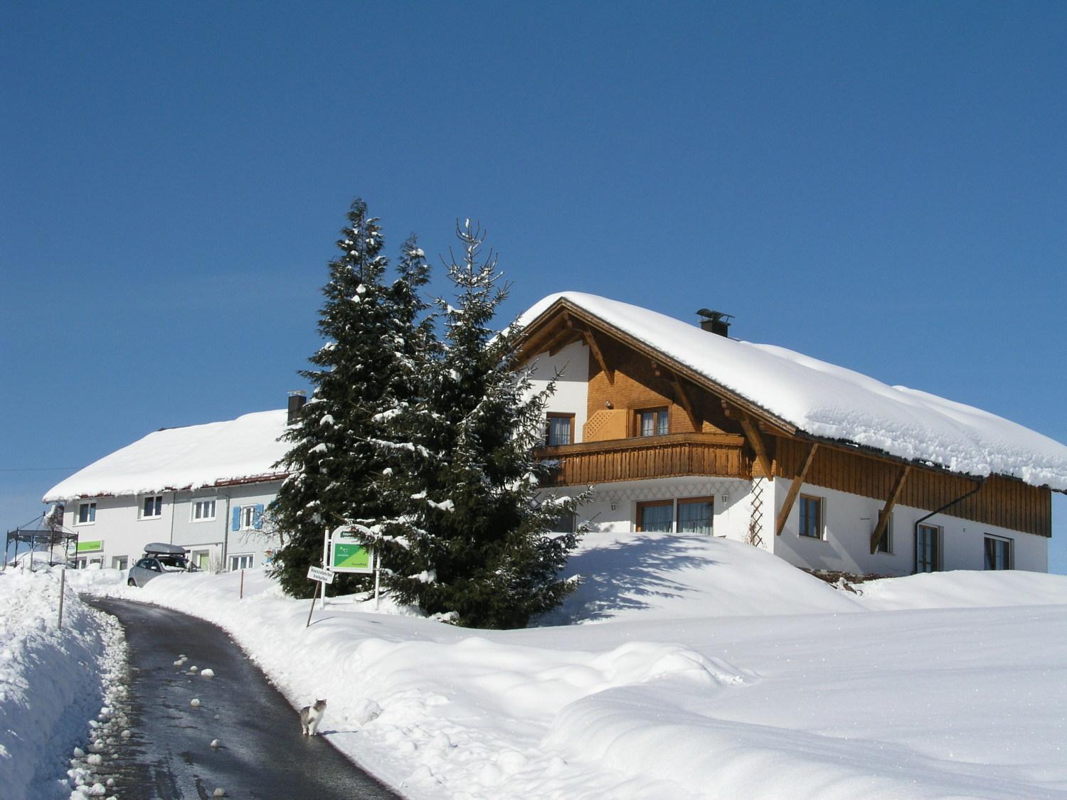 Ferienwohnungen Pension Sonnblick Крумбах Екстериор снимка